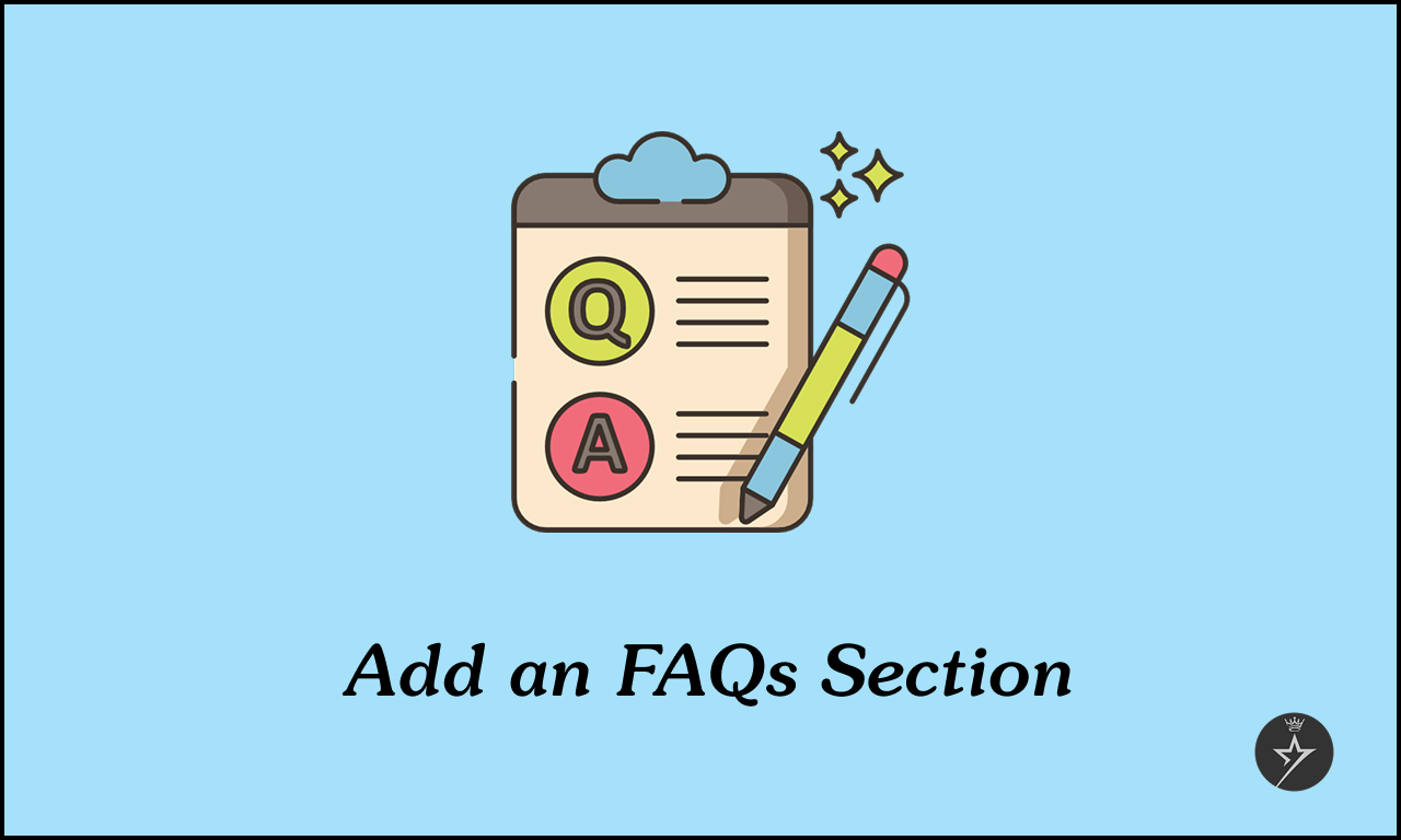 Add an FAQs Section
